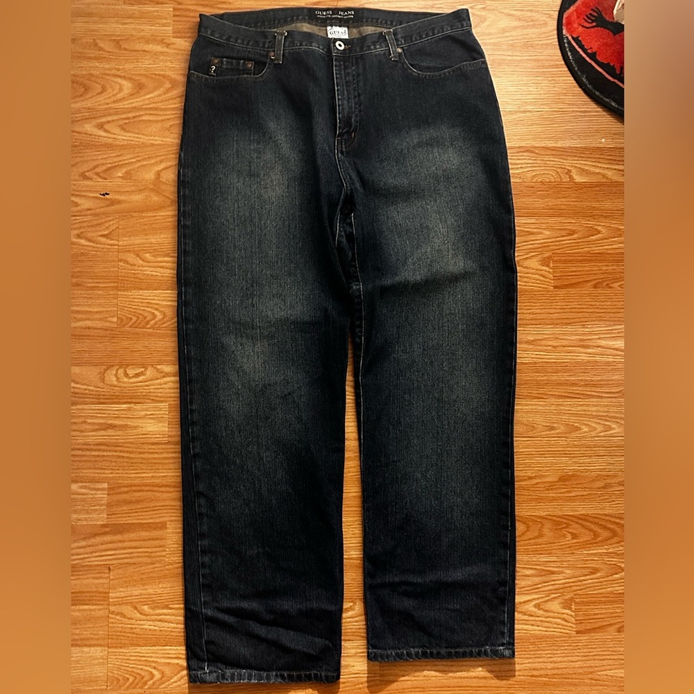 Guess Men's Dark Wash Jeans